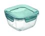 Glass container EVO 12x12cm, 420ml