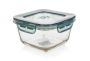 Glass container EVO 14x14cm, 750ml