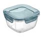 Glass container EVO 14x14cm, 750ml