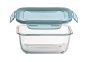 Glass container EVO 14x14cm, 750ml
