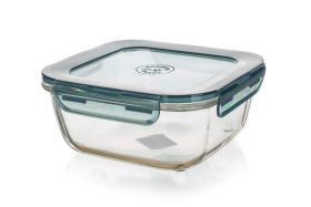 Glass container EVO 18x18cm, 1400ml
