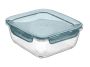 Glass container EVO 18x18cm, 1400ml