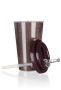 GLITTERS double wall travel mug 500 ml, brown
