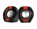 Głośniki REAL-EL S-50 (aktywne,6W, black/red)