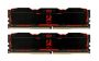 GOODRAM DDR4 16GB PC4-25600 (3200MHz) 16-20-20 DUAL CHANNEL KIT IRDM X BLACK 1024x8