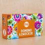 Gra FOLKSTAR Domino 28 elementów łowickie