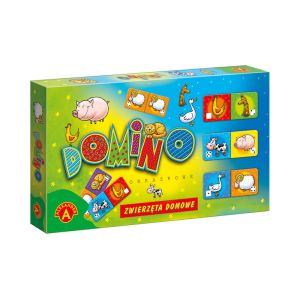 Gra logiczna Alexander - Domino Obrazkowe - Zwierzęta Domowe