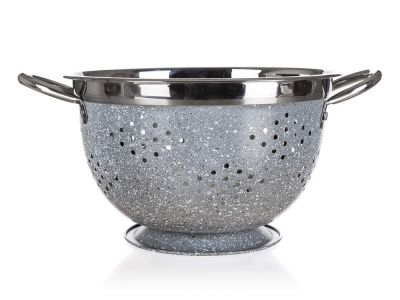 Granite Grey colander 25.8 x 15 cm
