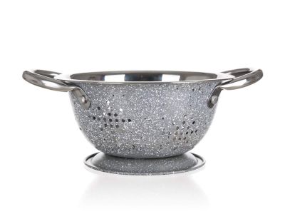 Granite greycolander 16 x 7.7 cm