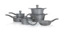GRANITE pots, set of 11 pcs.