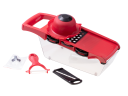 Grater, slicer, 6 in 1 slicer + peeler, vegetable holder and product bowl