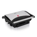 Grill elektryczny stołowy ELDOM GK120 (składany; 1000W; kolor srebrny)