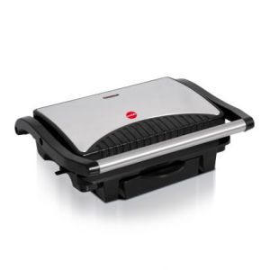 Grill elektryczny stołowy ELDOM GK120 (składany; 1000W; kolor srebrny)