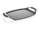 Grill plate GRANITE GRAY 47 x 28 cm