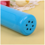 Hand pump for inflating balloons - yellow and blue