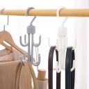 Hanger with a hook - white