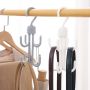 Hanger with a hook - white