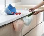 Hanging bowl / basket for the kitchen - pink