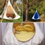 Hanging cocoon / tent - dark brown, 150 x 150