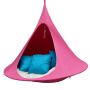 Hanging cocoon / tent - dark pink, 150 x 150