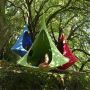 Hanging cocoon / tent - green, 150 x 150