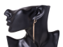 Hanging earrings Xuping - gold