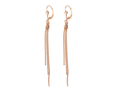 Hanging earrings Xuping - gold