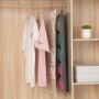  Hanging wardrobe organizer with pockets - white