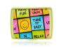 HAPPY breakfast container 17x13x7 cm