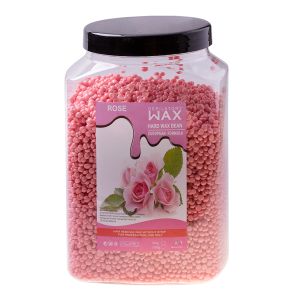 Hard wax in granules for depilation - rose