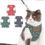 Harness for a cat / dog - Blue, size S