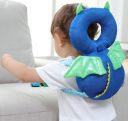 Head protector for learning to walk - blue Devil