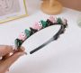 Headband with hairpins — carrot,