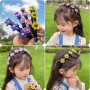 Headband with hairpins — flower, pattern IV