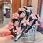 Headband with hairpins — flower, pattern IV