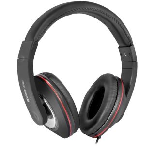 HEADPHONES DEFENDER WITH MICROPHONE ACCORD 171 BLACK 4-PIN