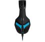 Headphones with microphone DEFENDER SCRAPPER 500 black & blue
