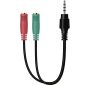 Headphones with microphone DEFENDER SCRAPPER 500 black & blue