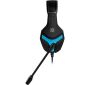 Headphones with microphone DEFENDER SCRAPPER 500 black & blue