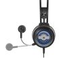 Headphones with microphone DEFENDER STELLAR black