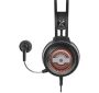 Headphones with microphone DEFENDER STELLAR black