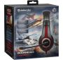 Headphones with microphone DEFENDER WARHEAD G-185 black & red