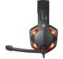 Headphones with microphone DEFENDER WARHEAD G-370 black & red