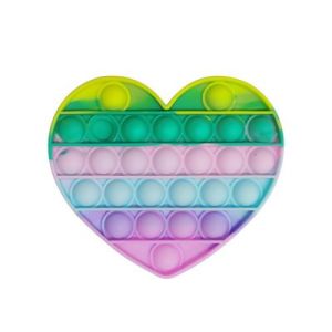 Heart-shaped anti-stress sensory toy