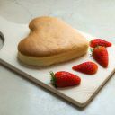 Heart-shaped cake tin - adjustable