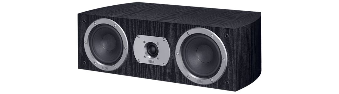Heco Victa Prime Center 102 2-way Black Wired 85 W