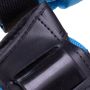 Helmet + protectors for skates / skateboard / bike - blue, size M 