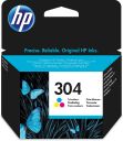 HP 304 Original Cyan, Magenta, Yellow