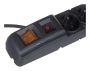 HSK DATA ALP-ACARS10---0N power extension 1.5 m 5 AC outlet(s) Indoor Black