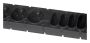 HSK DATA ALP-ACARS10---0N power extension 1.5 m 5 AC outlet(s) Indoor Black